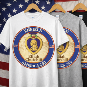 America 250 Enfield CT T-shirt