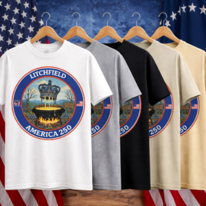 America 250 Litchfield T-shirt melting a king