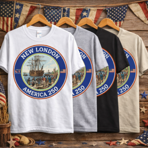 America 250 New London T-shirt